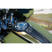 Gas Cap Touring — Touring, Gloss Black