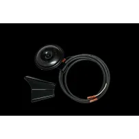 Kit de reubicación de claxon — Negro, kit