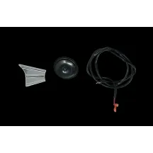 Kit de reubicación de bocina — Cromo