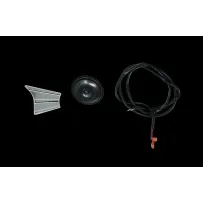 Kit de reubicación de bocina — Cromo