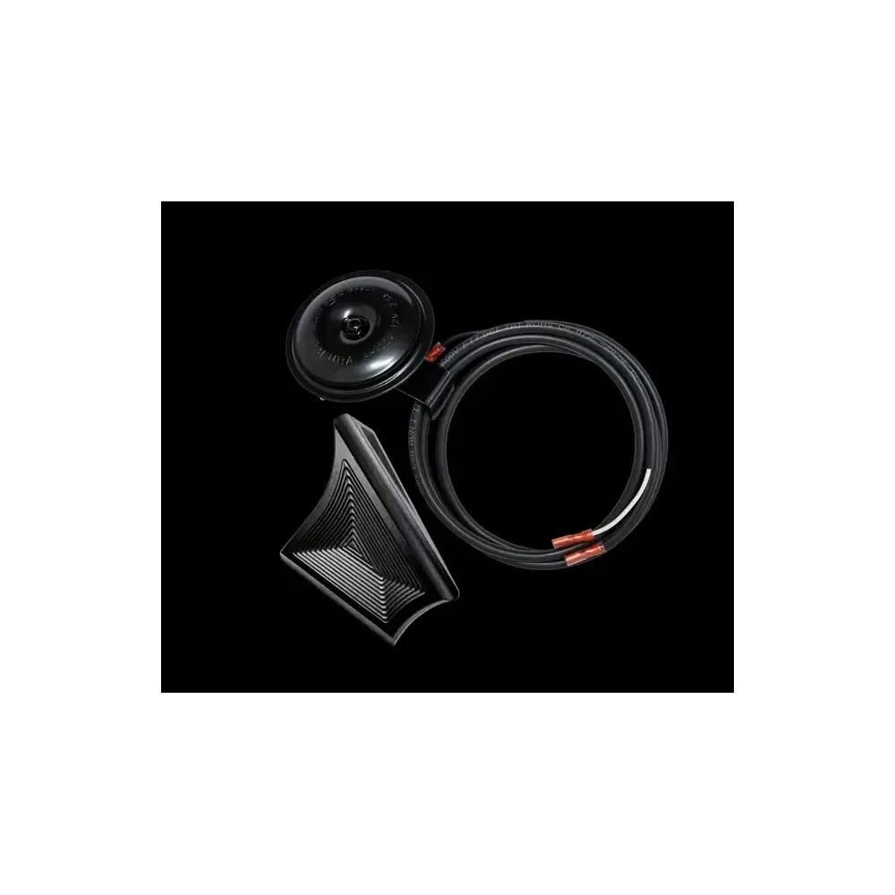 Kit de reubicación de la bocina — Negro, bocina, kit