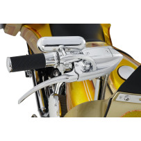 Smooth Grips — 25.4 mm (1"), Black, Chrome