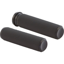 Knurled Grips — 25.4 mm (1"), black, anodized