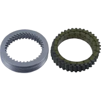 Scorpion Clutch Plate Kit — Steel, DuPont™ Kevlar® Fiber