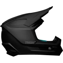 Youth Fleet Blackout Helmet — Youth, S, Black, Matte, MX