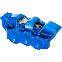 Radial Brake Caliper — 6 Piston, Blue, Left