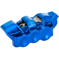 Radial Brake Caliper — 6 Piston, Blue, Right