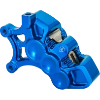 Mono Axial Brake Caliper — 356 mm, 6 Piston, Blue, Left