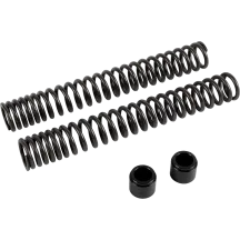 Muelles de horquilla — 47 mm, negro