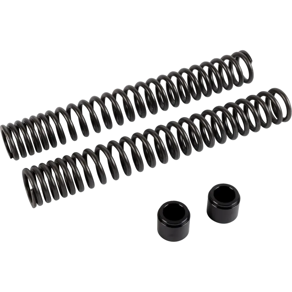 Muelles de horquilla — 47 mm, negro