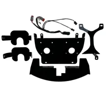 Kit de doble faro Shark Demon® 2 con ventilaciones de intermitente LED — Harley-Davidson®, negro brillante