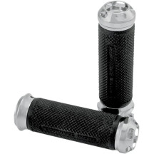 Elite Apex Custom Grips — 25.4 mm (1"), Chrome