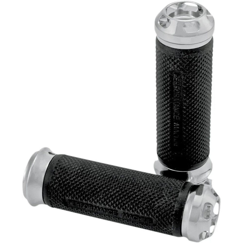 Elite Apex Custom Grips — 25.4 mm (1"), Chrome
