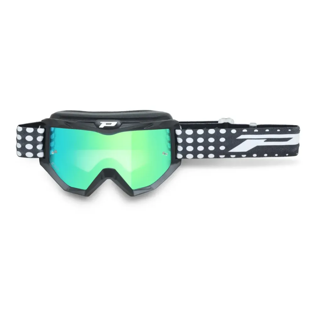 Gafas MX 3201FL Atzaki — Mirror, Negro/Verde/Blanco, Talla única