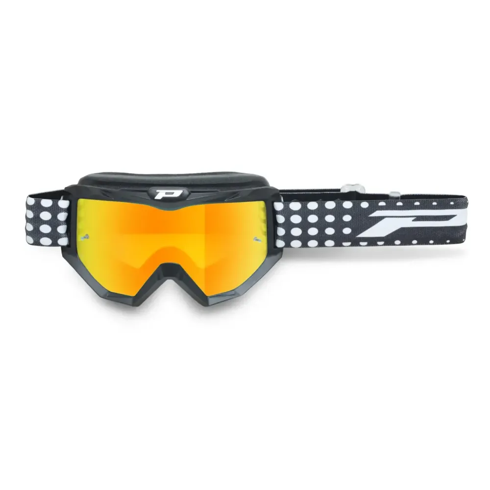 Gafas MX 3201FL Atzaki — Antiempañante, Resistente a arañazos, Espejo naranja