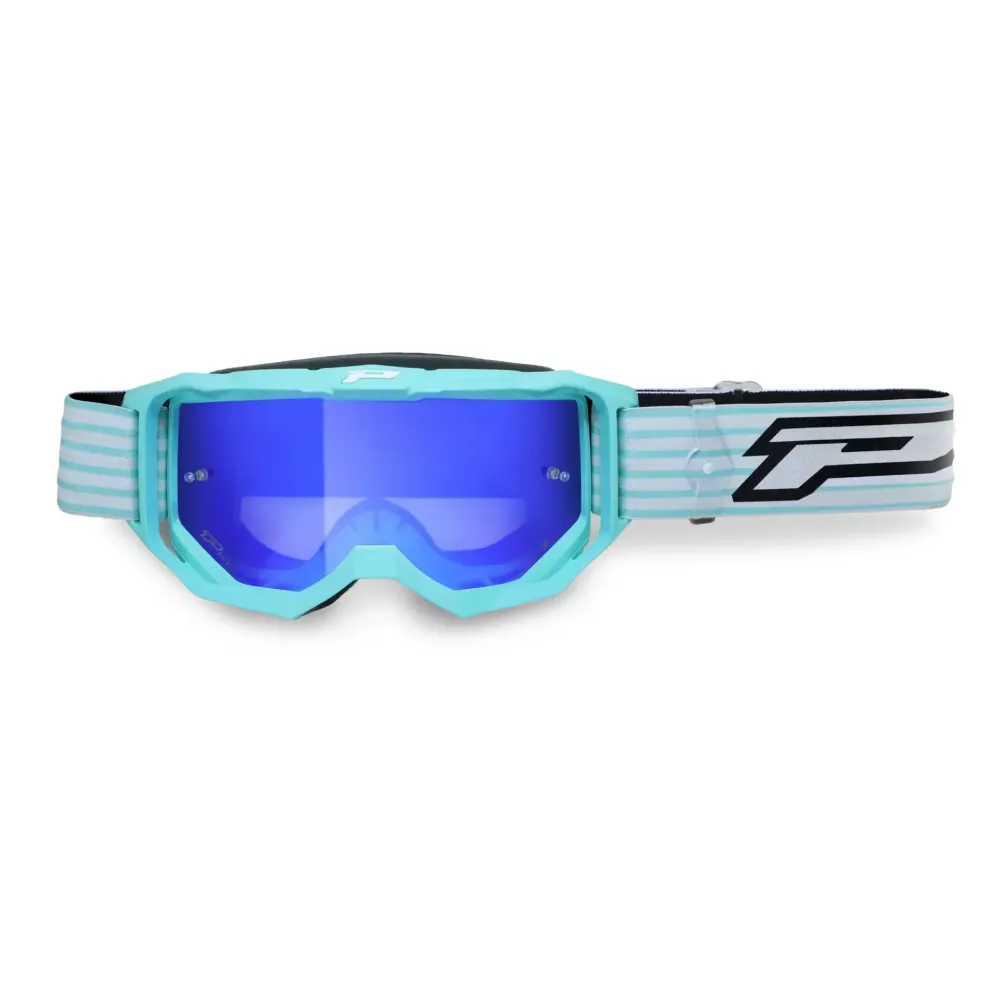 Gafas 3300 Vision Go — Azul, lente espejada, talla única