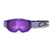 Gafas 3300 Vision Go — Morado, lente espejada, compatible con tear-off
