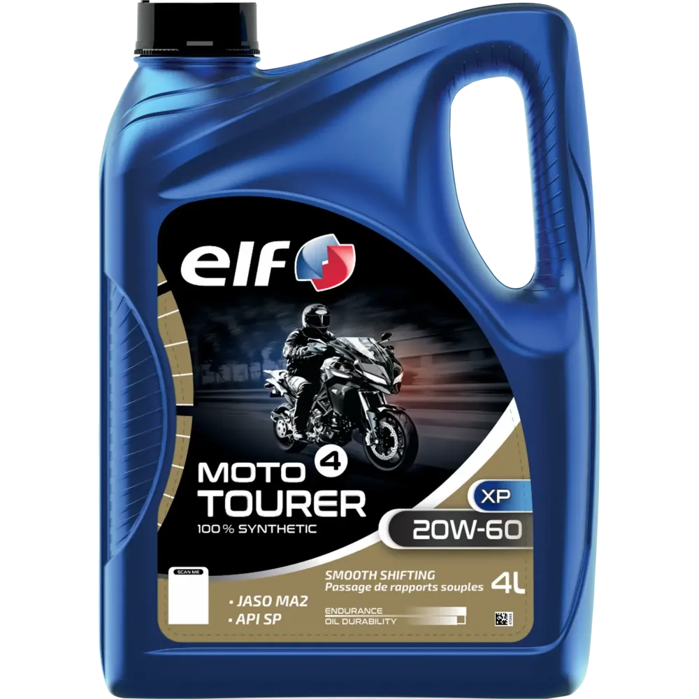 Aceite Moto 4 Tourer XP 20W-60 SYN — 4 L (1,05 US gal.), 4 tiempos