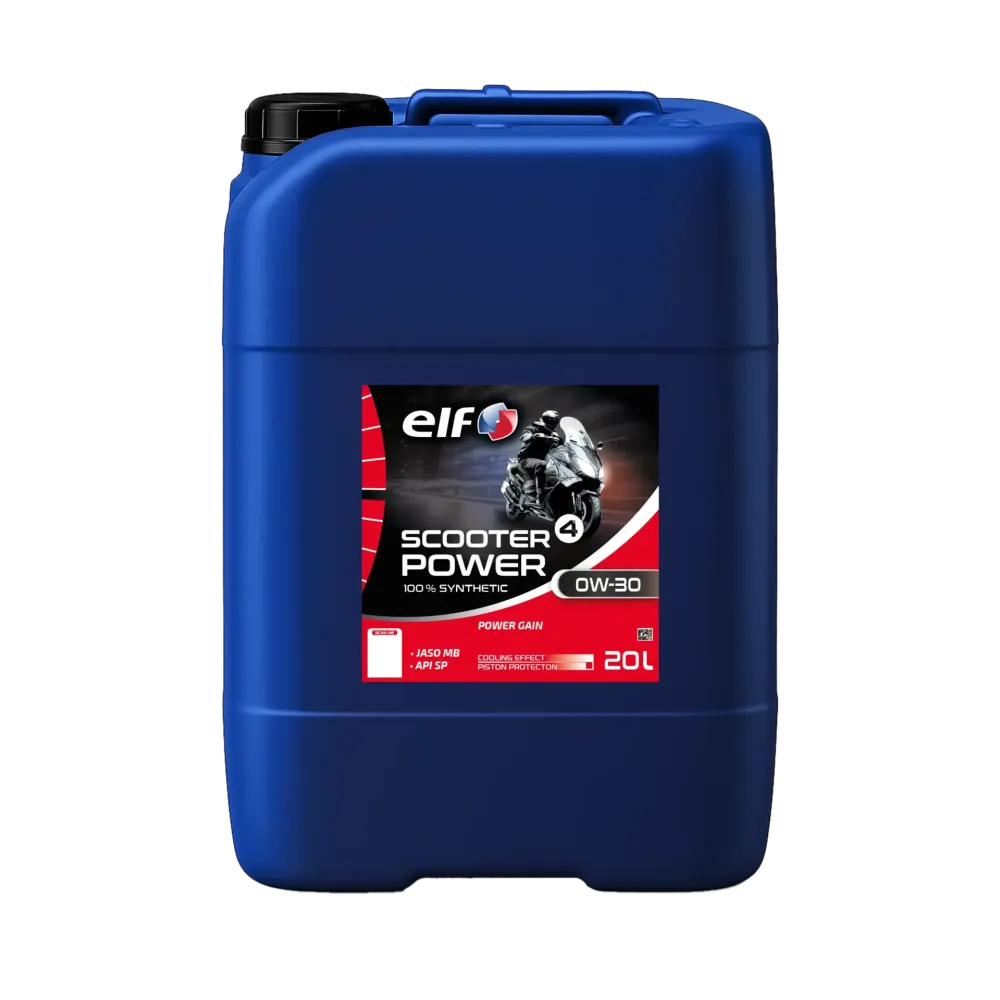 Aceite Scooter 4 Power 0W-30 SYN — 0W-30, 20 L (5.3 US gal.), JASO MB