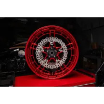 Flatline Rim — 21x3.5, Red gloss