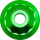 Steering Stem Nuts — Green