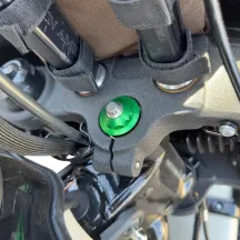 Steering Stem Nuts — Green