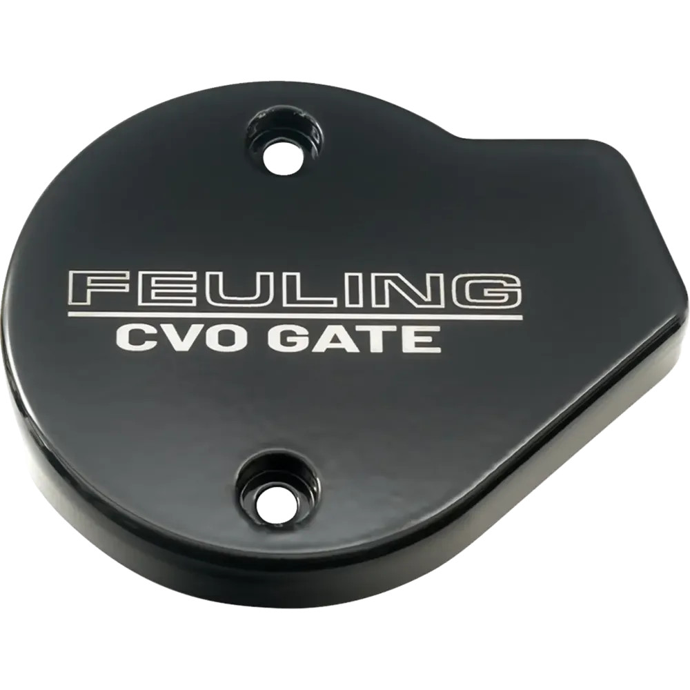 Cam Timing Cover — Gloss Black, CVO Gate