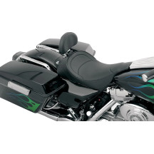 Backrest Compatible Solo Seat — 44 mm thickness, 62 cm overall length, Black