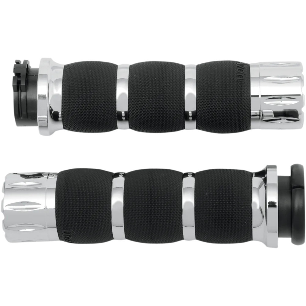 Puños Rival Air con Amortiguación de Aire — Diámetro 25.4 mm (1"), longitud 12.7 cm (5"), cromo