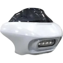 Sharknado® Fairing with Windshield — Primed, 9" Windscreen