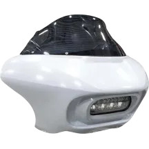Sharknado® Fairing with Windshield — Primed, 11" Windscreen