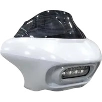 Sharknado® Fairing with Windshield — Primed, 11" Windscreen