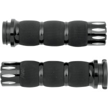 Rival Air Cushioned Grips — 1" handlebar, 5" length, Black