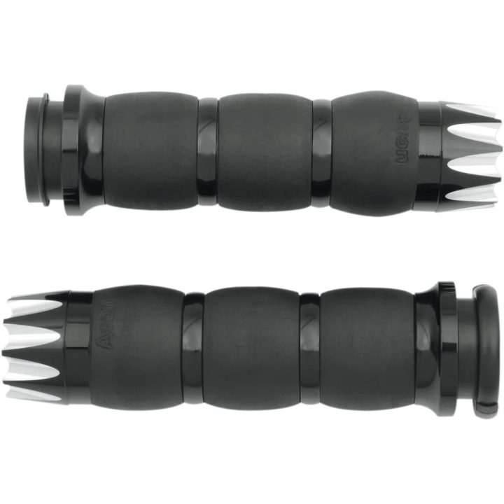 Empuñaduras Excalibur Velvet Air — diámetro del manillar 25.4 mm (1"), negro