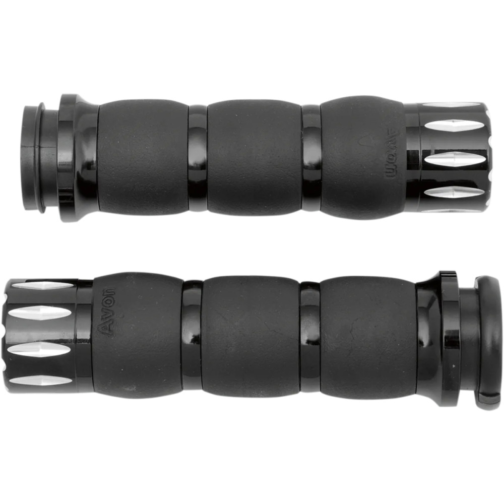 Rival Velvet Air Grips — 25.4 mm (1"), Black