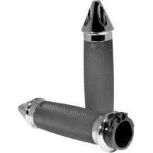 Custom Spike End Grips — 25.4 mm (1") handlebar, 12.7 cm (5") length, Black