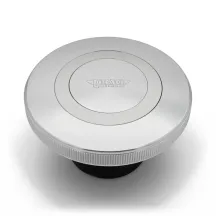 Premium Fuel Cap with Vent — Silver
