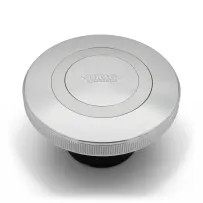Premium Fuel Cap with Vent — Silver