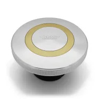Premium Fuel Cap with Vent — Gold, Silver