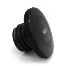 Premium Fuel Cap with Vent — Black, Aluminum