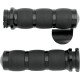 3-Ring Velvet Air Grips — 25.4 mm (1") handlebar, 11.7 cm (4-5/8") length, Black