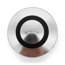 Premium Fuel Cap (with Vent) — Aluminum, Black/Silver