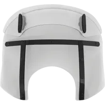 Drop Top™ Memphis Fats Windshield — Ghost, 48.3 cm x 56 cm