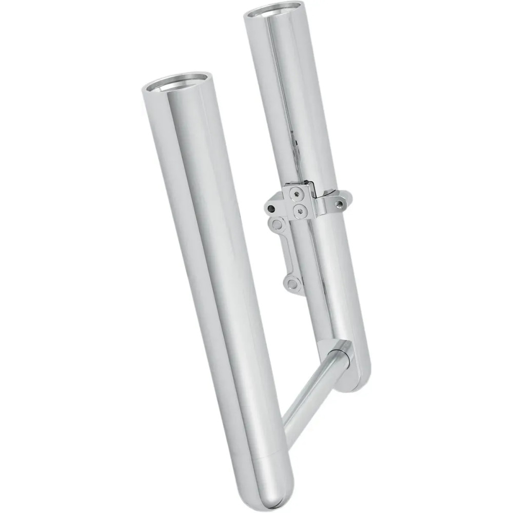 Arlen Ness Hot Legs Fork Legs — Chrome, Single Disc
