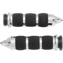 Spike Air Cushioned Grips — 25.4 mm (1"), 140 mm (5-1/2"), Black