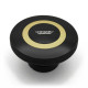 Premium Fuel Cap with Vent — Black, Gold