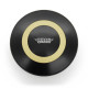 Premium Fuel Cap with Vent — Black, Gold