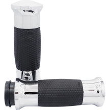 Air GEL Grips — 25.4 mm (1") diameter, 11.7 cm (4-5/8") length, Harley® and most Metric Cruiser fitment