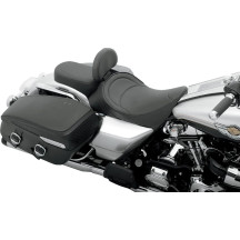 Asiento individual compatible con respaldo — 56 cm, 44 mm grosor, negro