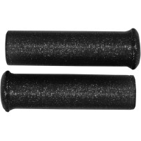 Star Fire Flake Grips — 25.4 mm (1") handlebar fit, 120 mm length, Black sparkle